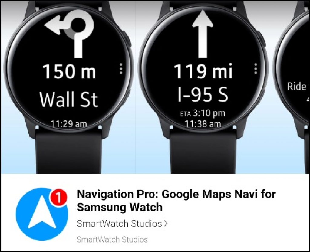 Cách Sử Dụng Google Map Trên Samsung Galaxy Watch
