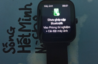 cách mở tính năng chụp ảnh từ xa trên Amazfit Bip U Pro