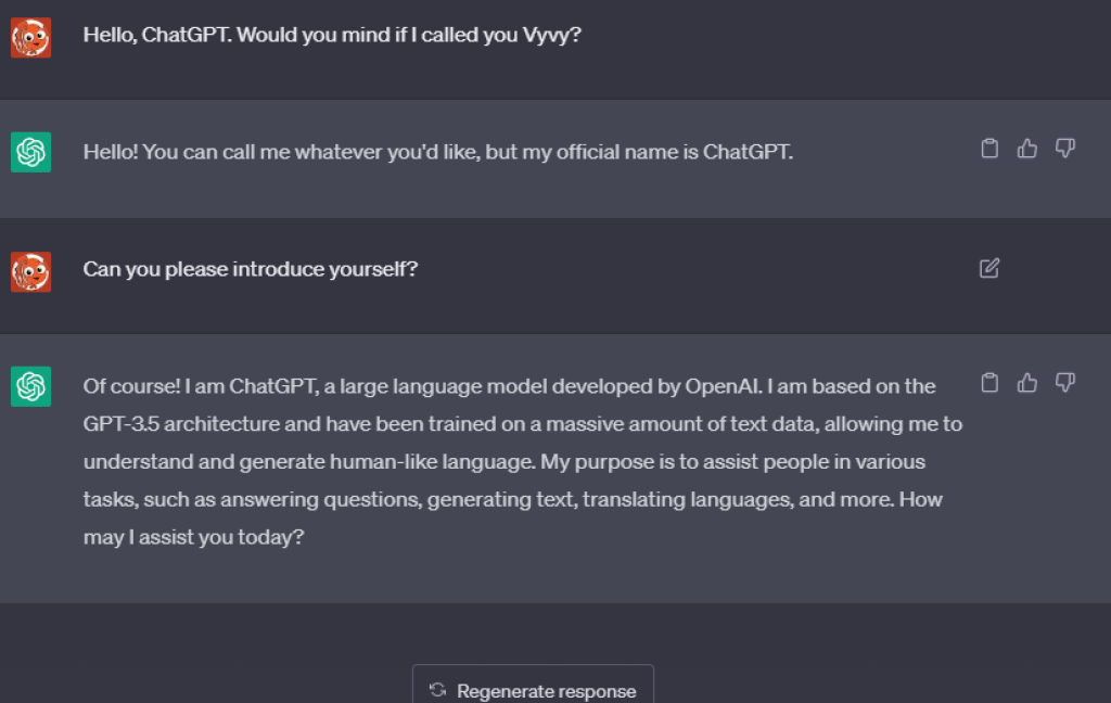 Học tiếng anh bằng ChatGPT